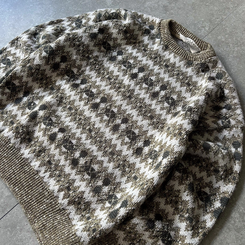 Vintage Men's Leo Gailla Knitted Sweater