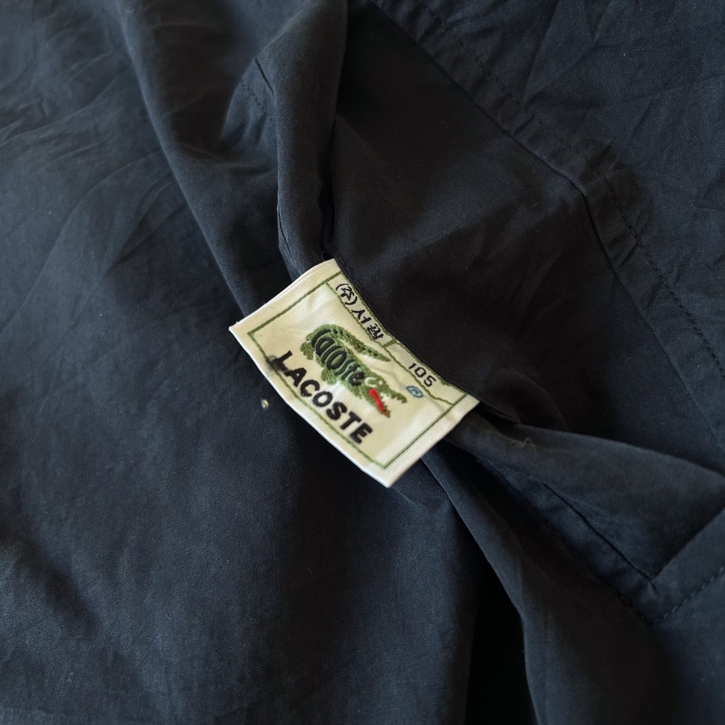 vintage 1990s Lacoste Reversible Windbreaker Jacket
