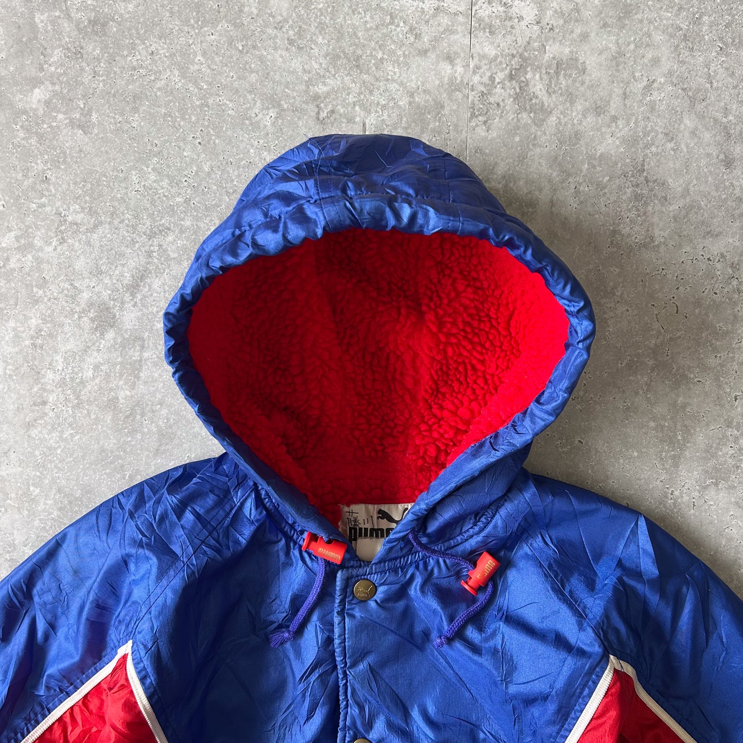 Puma Retro Color Block Puffer Jacket