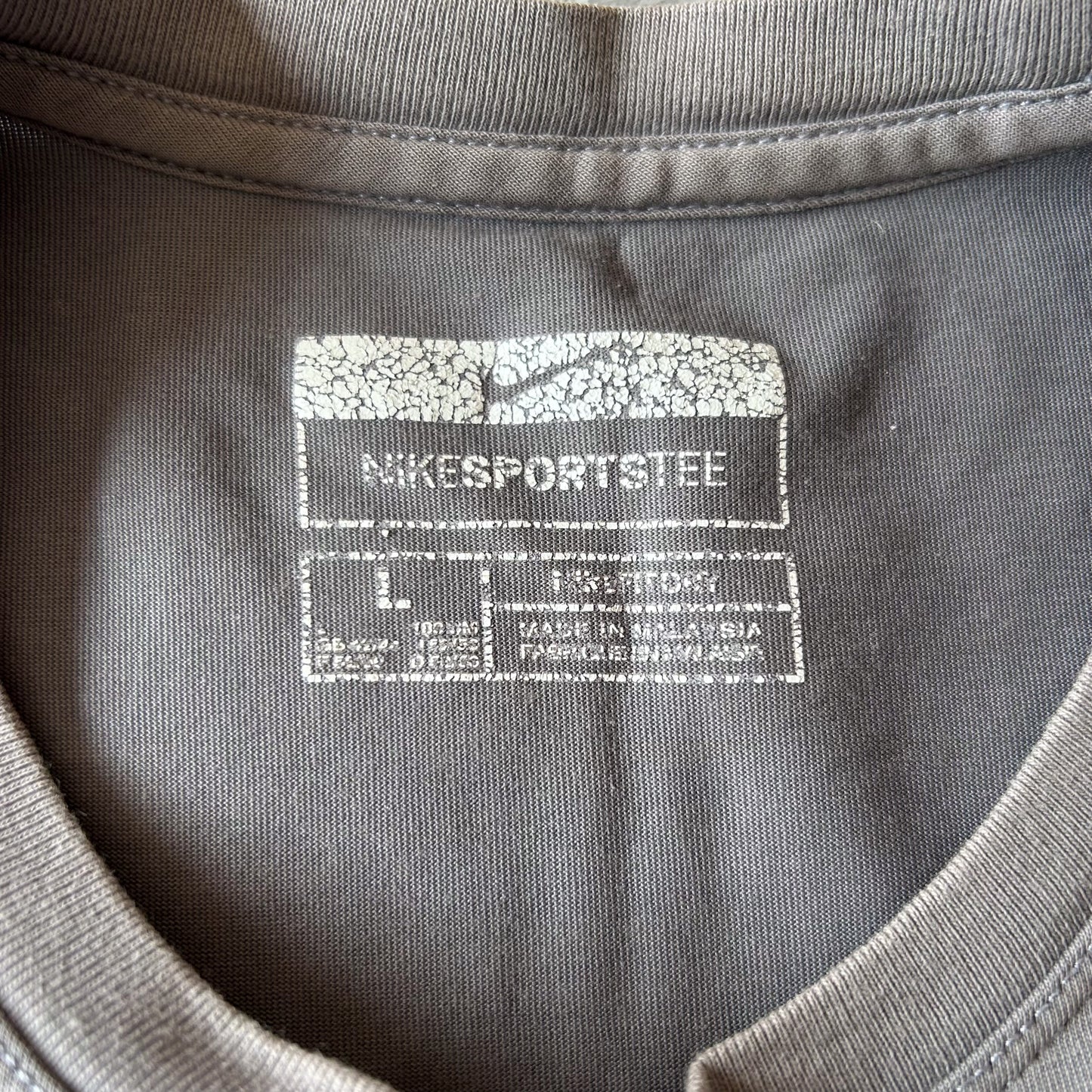 Nike Sports Tee in Grey