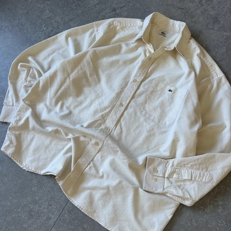 Vintage Men's Lacoste Long Sleeve Shirt