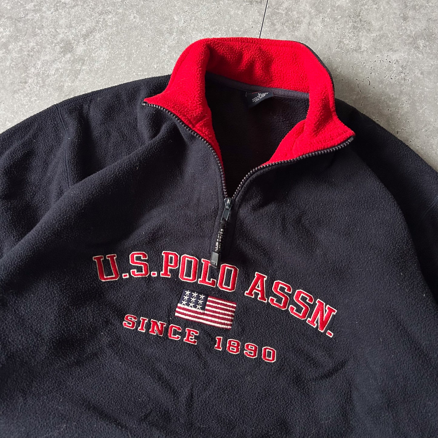 U.S. Polo Assn. Pullover Fleece Jacket