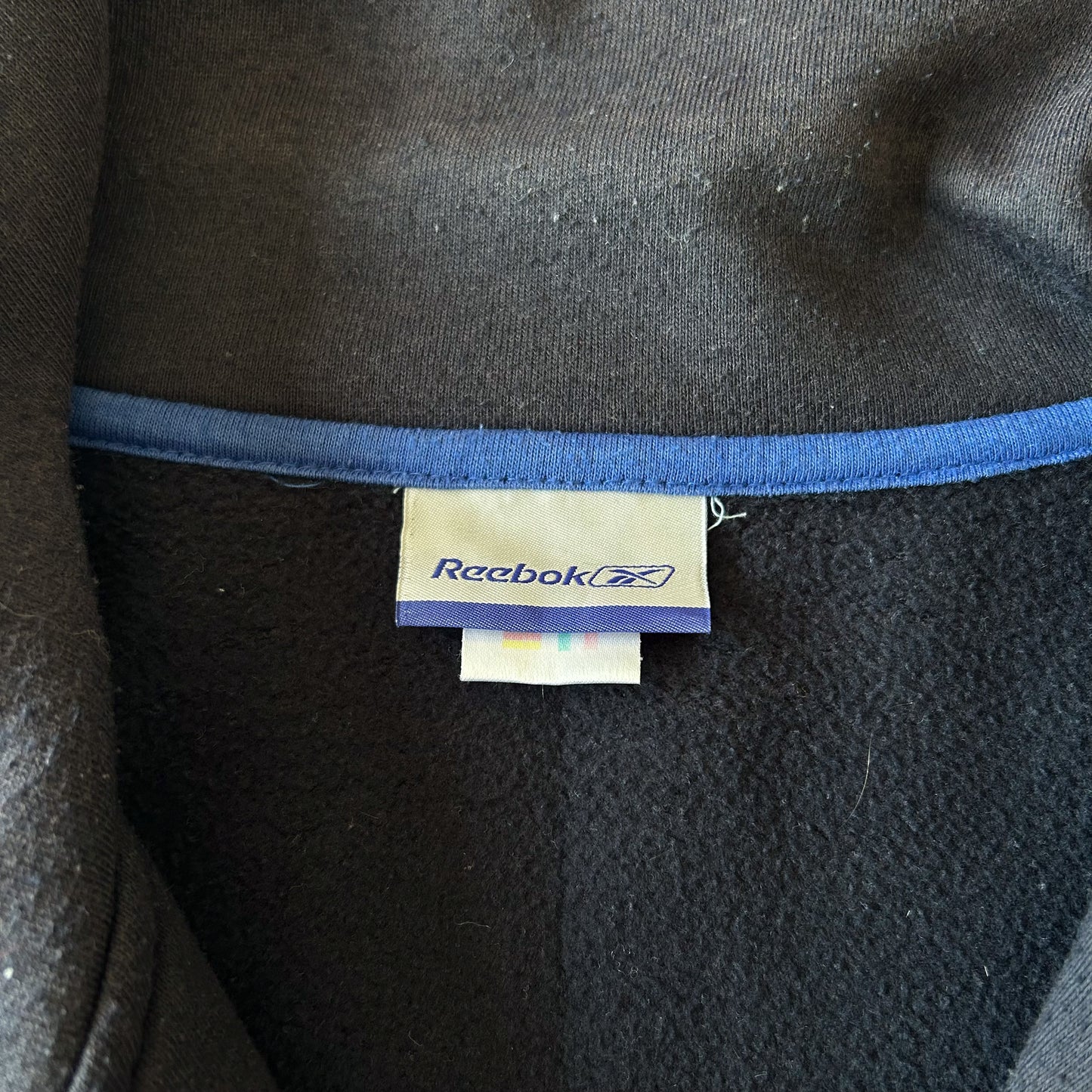 Vintage Reebok Blue and Navy Activewear Jacket