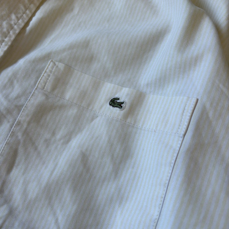 Vintage Men's Lacoste Long Sleeve Shirt