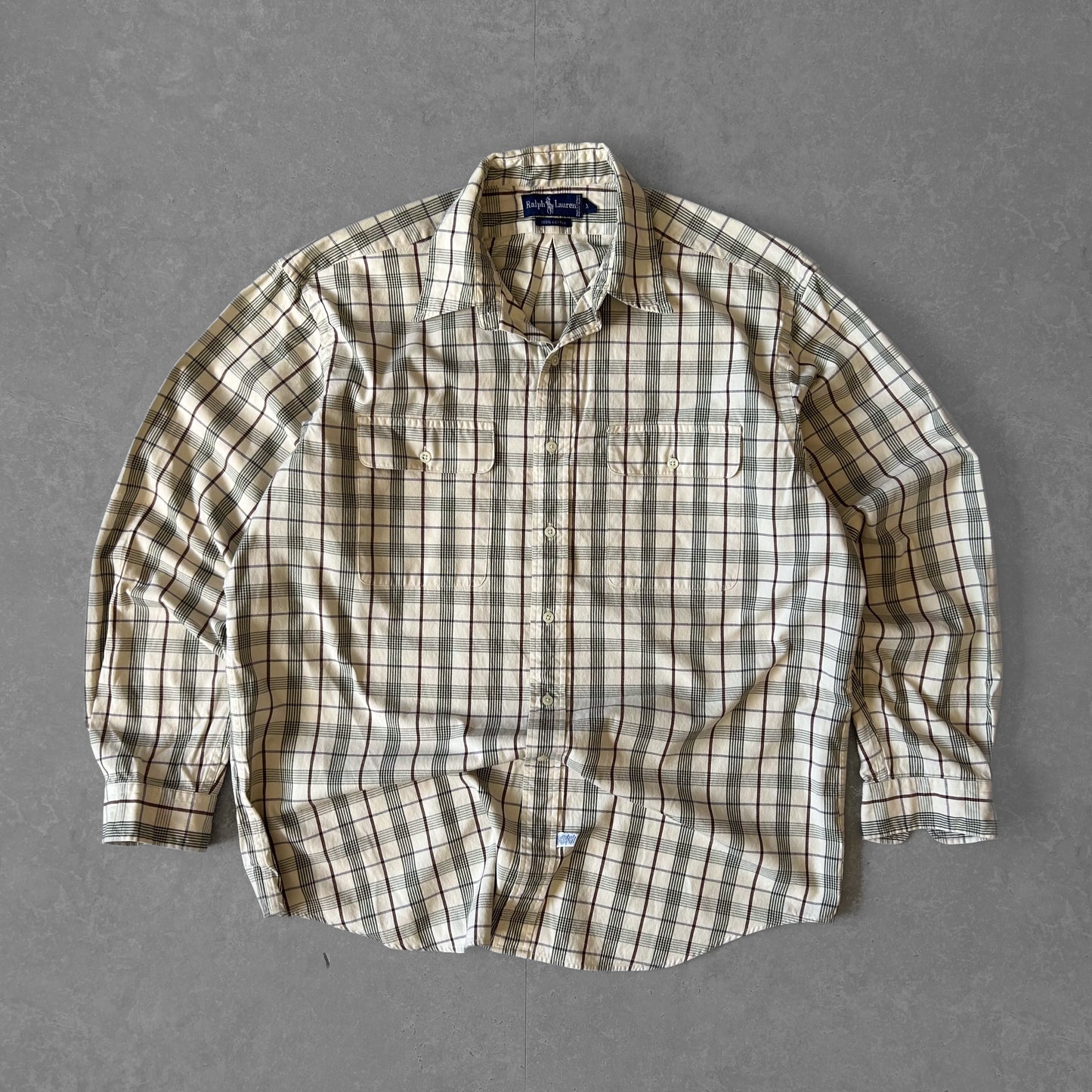 Ralph Lauren Checkered Button-Up Shirt