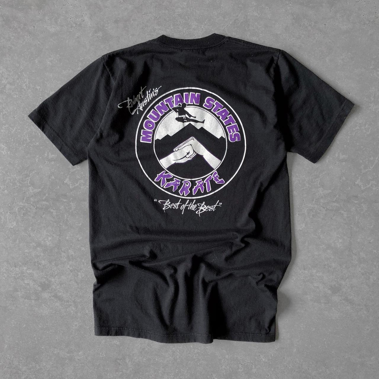 1990s - vintage 'karate' graphic tee