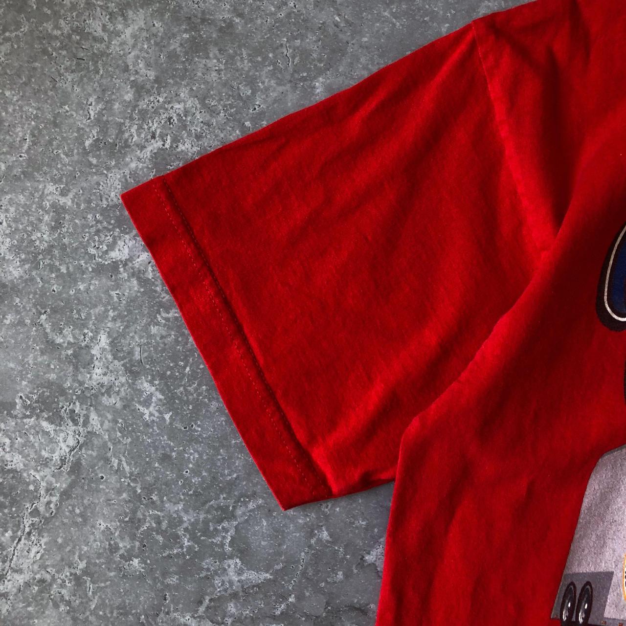 1990s - boxy 'teamsters' graphic tee
