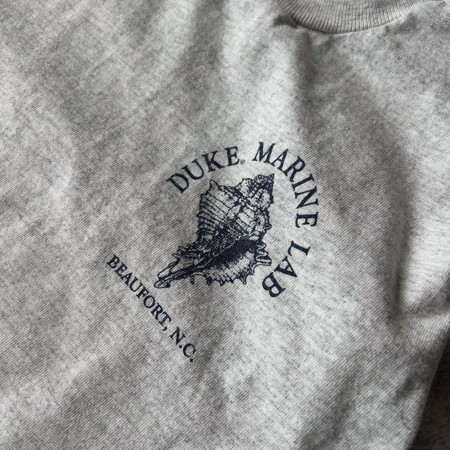 Vintage Eagle USA Duke Marine Lab Beaufort, NC Graphic T-Shirt