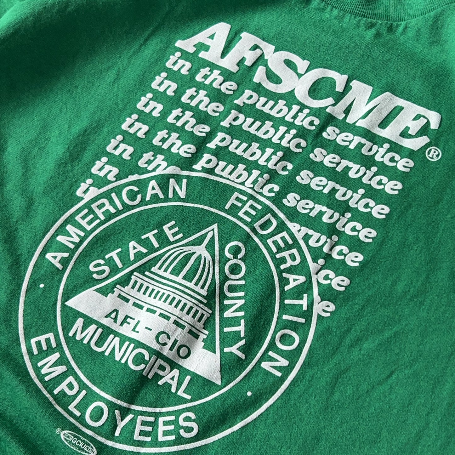 Vintage Men's Platinum Plus AFSCME Tee