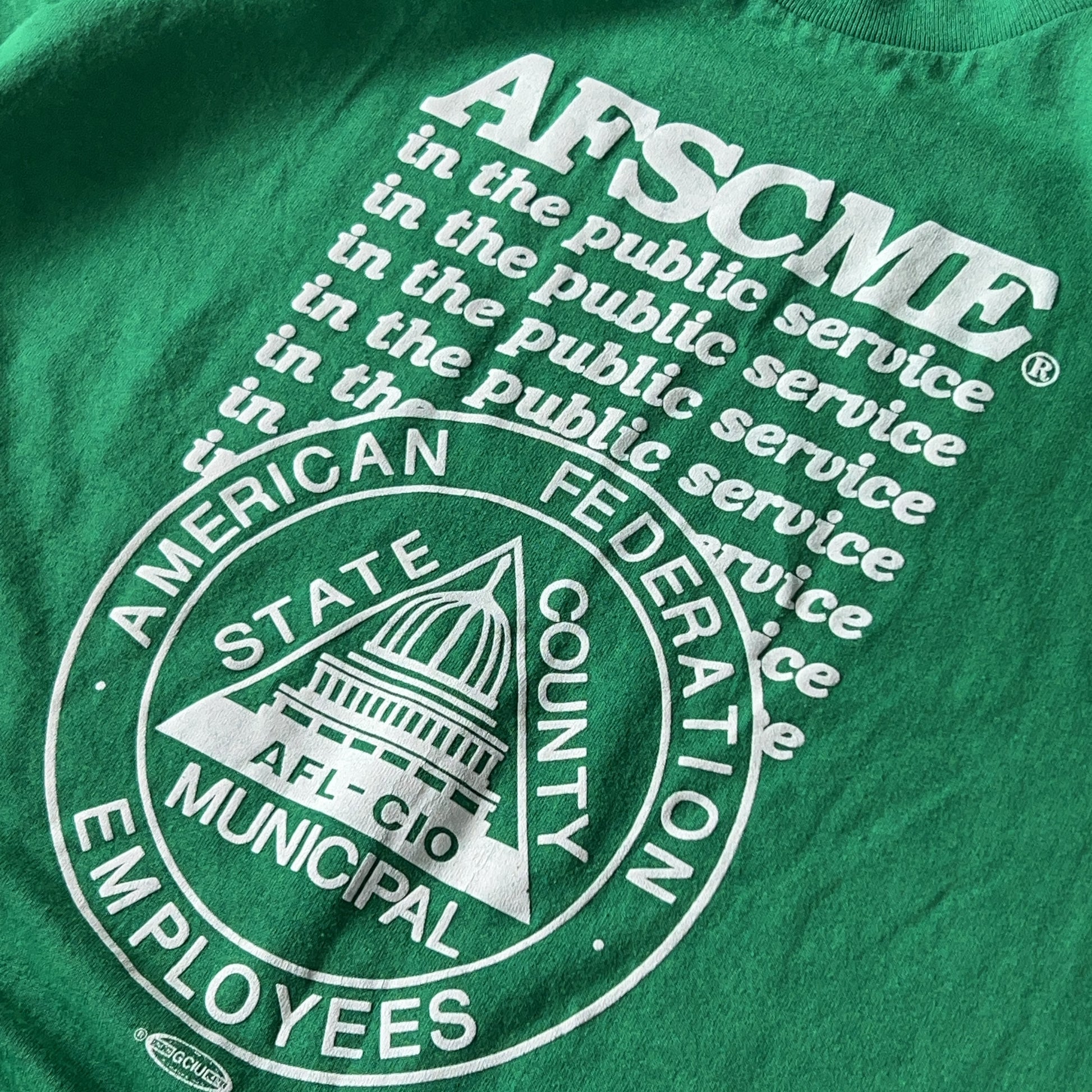 Vintage Men's Platinum Plus AFSCME Tee