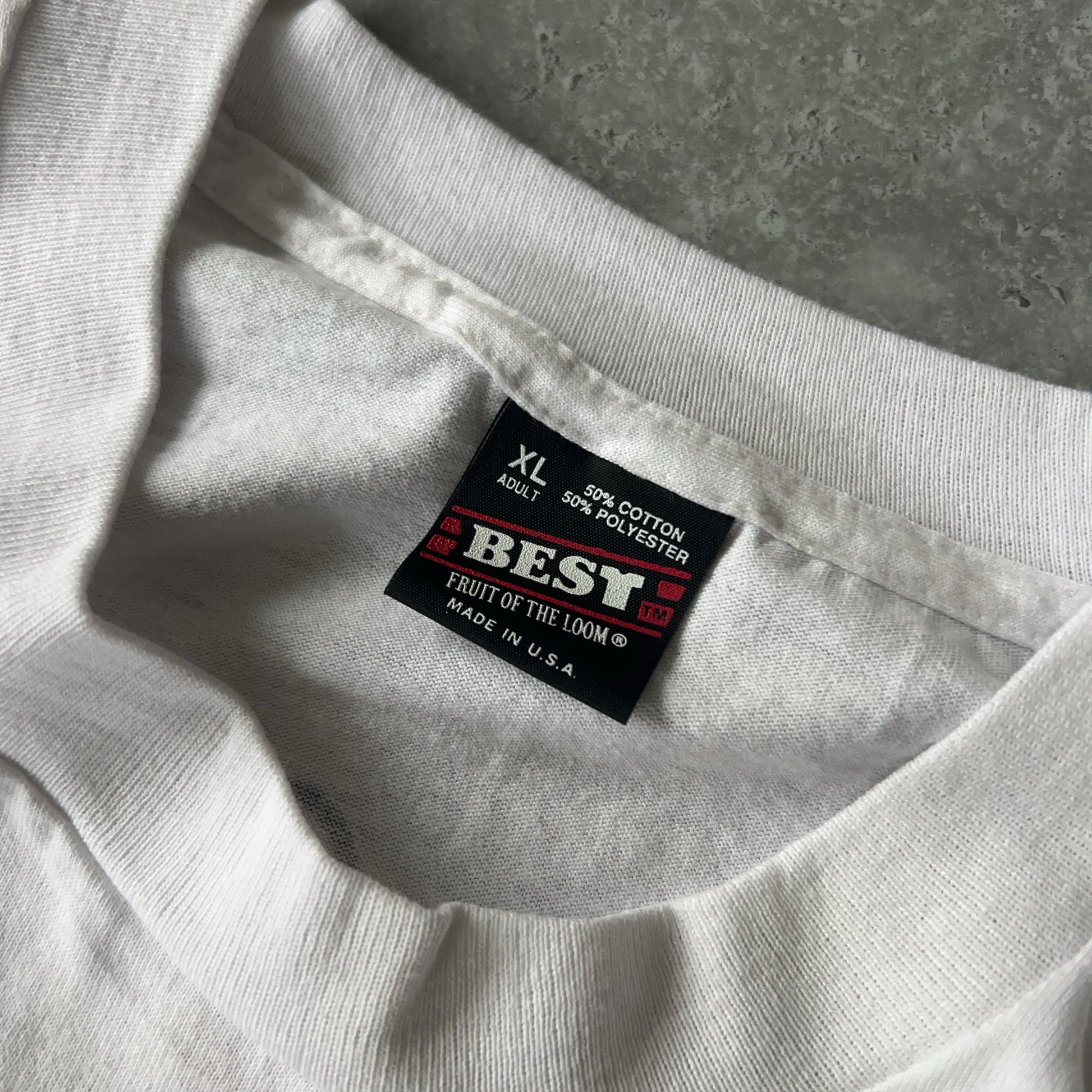 Vintage Men's Single Stitch Fruit Of The Loom Bowl for Kid's Sake Tee