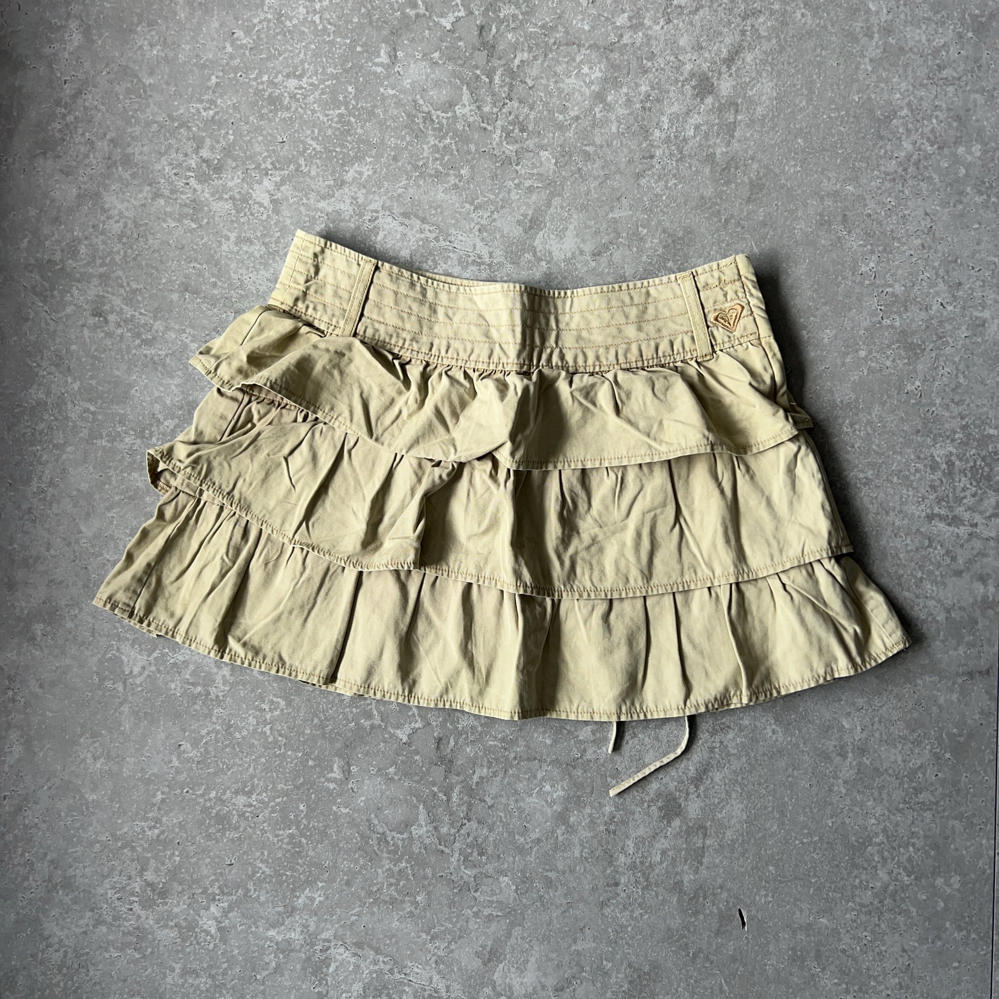 Vintage Women's Roxy Ruffle Skirt