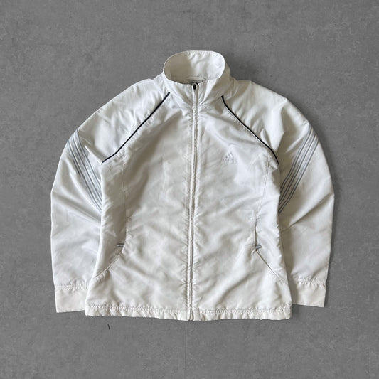 Adidas White Lightweight Active Jacket