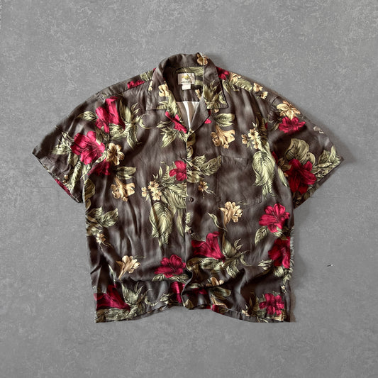 Vintage Hawaiian Floral Shirt by Ho Aloha
