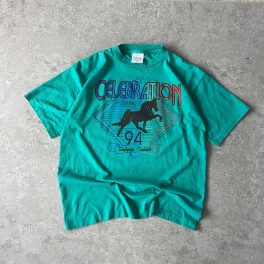 Vintage Men's Single Stitch Fashion Gear Tennessee Walking Horse National Celebration Tee