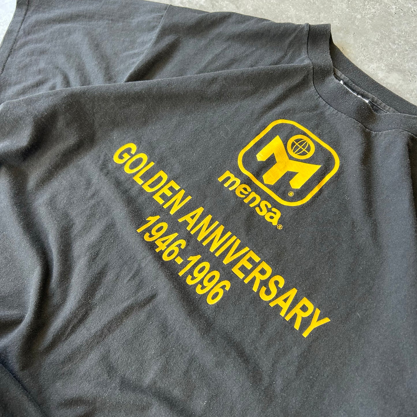 Vintage Men's Hanes Mensa Golden Anniversary Tee