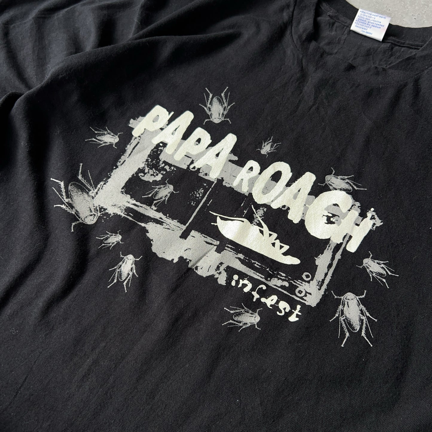 Vintage Men's Single Stitch All Sport Events Papa Roach Infest Papa Roach Tee