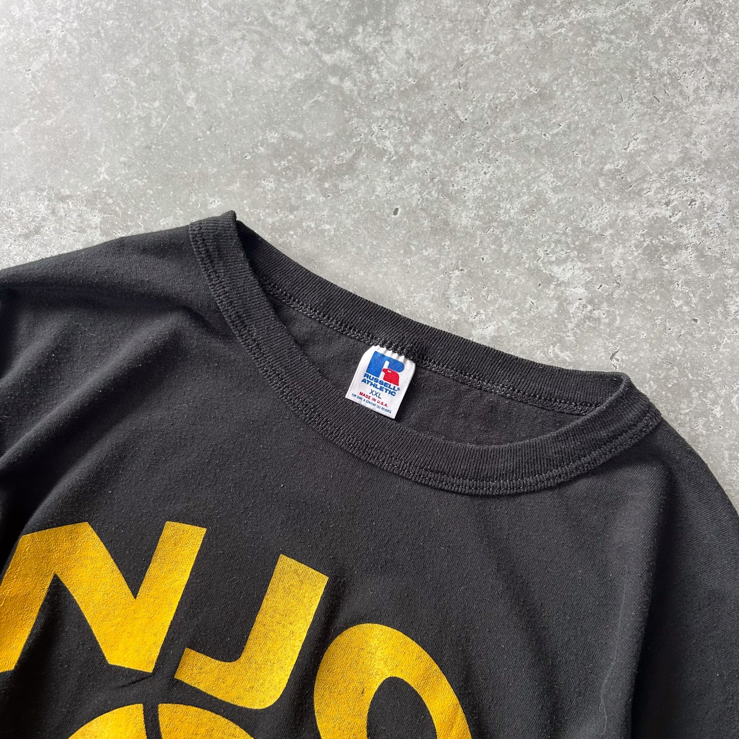 Vintage Men's Single Stitch Russell Athletic NJC Alumni Tee