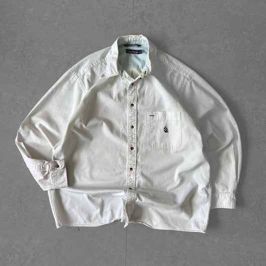 Nautica Relaxed Fit Button-Up Shirt