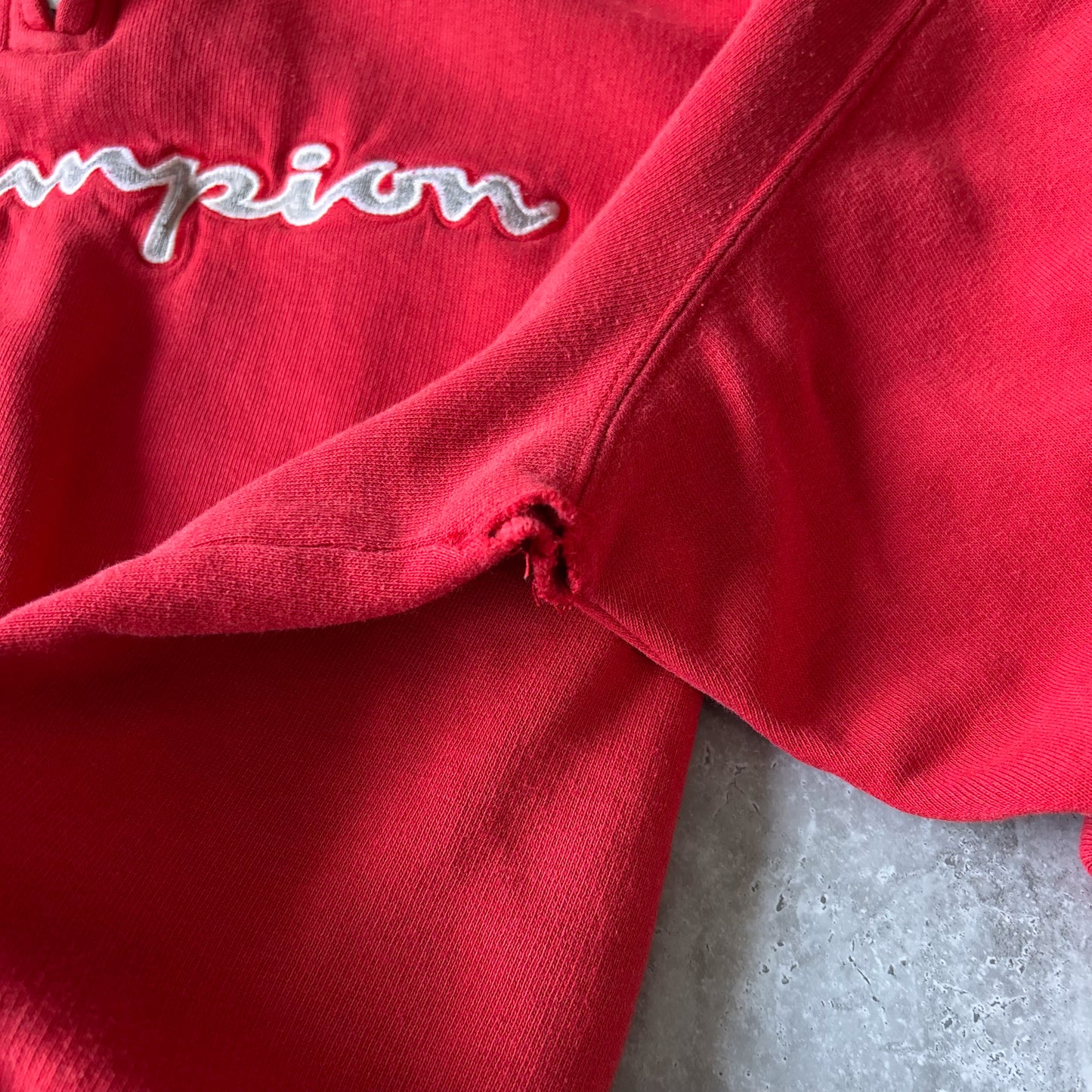 1990s | Vintage Champion Half-Zip Sweatshirt