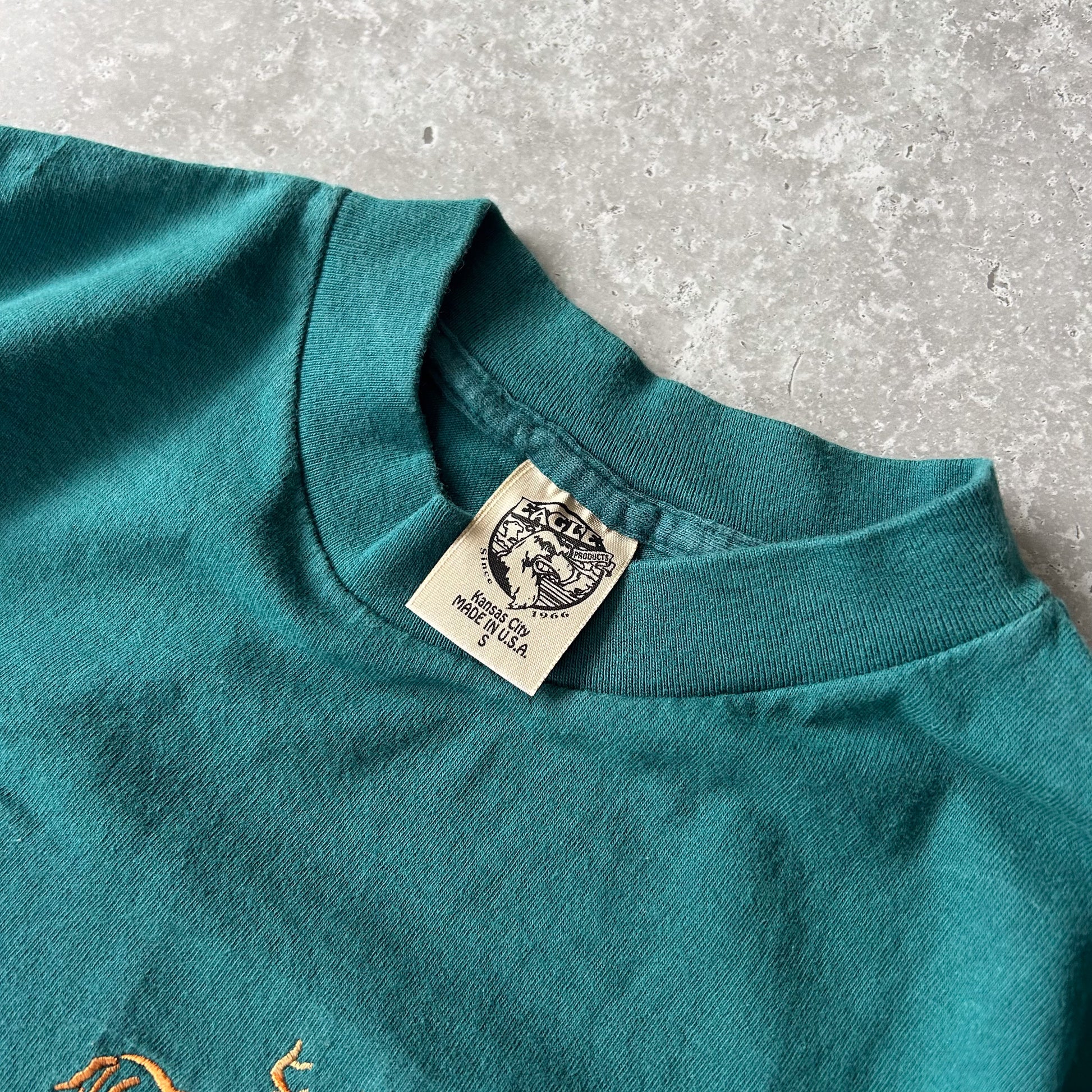 Vintage Deep Creek Lake Maryland Deer Embroidered Tee