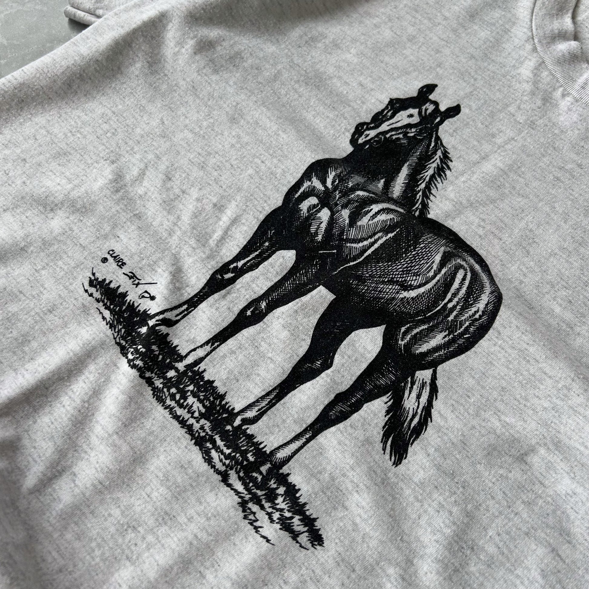 Vintage Men's Single Stitch Oneita Horse Tee