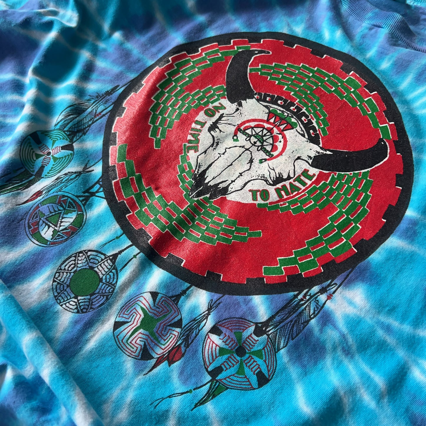Vintage Men's Single Stitch American Diamond Native American Tee