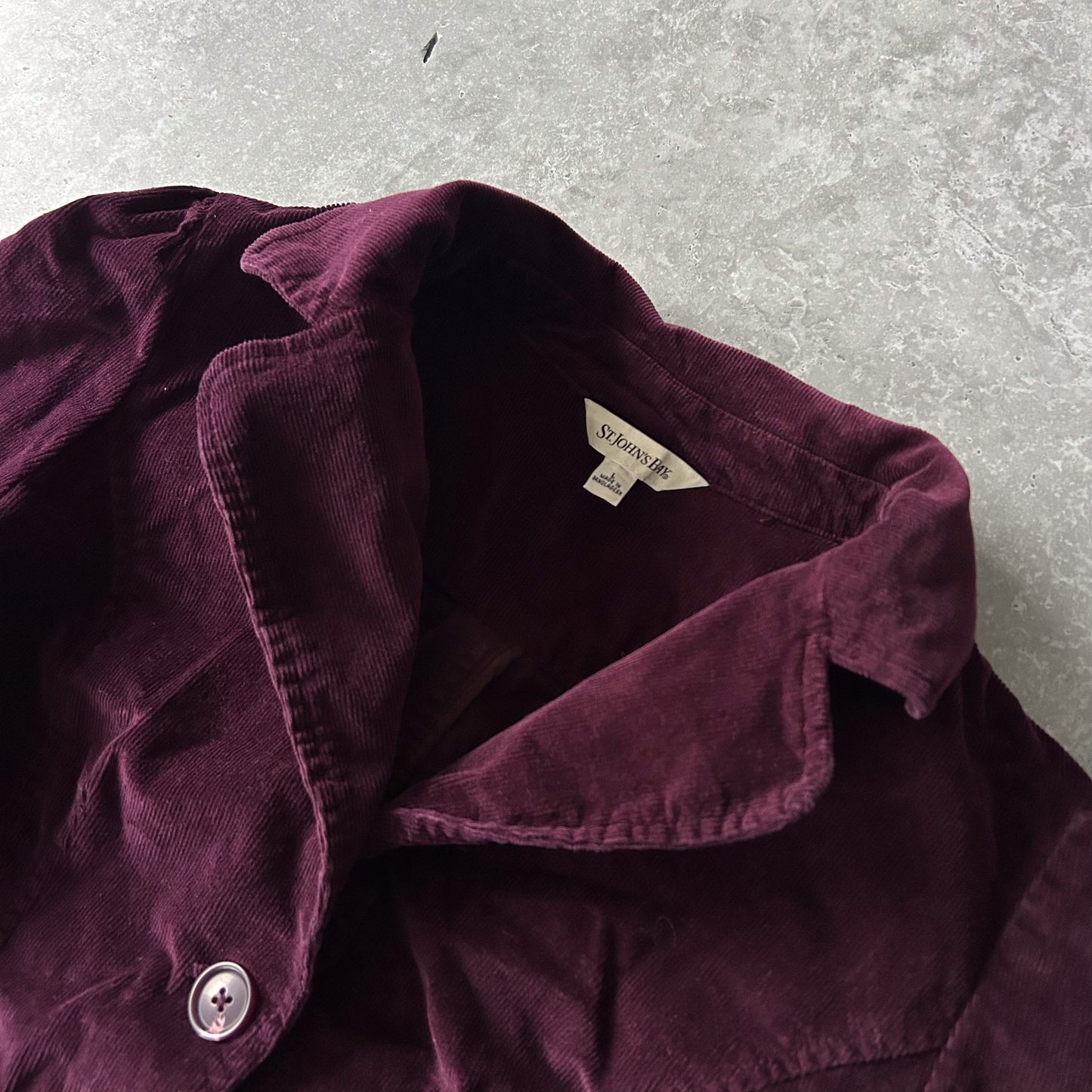 Plum Velvet Jacket Blazer with Pockets