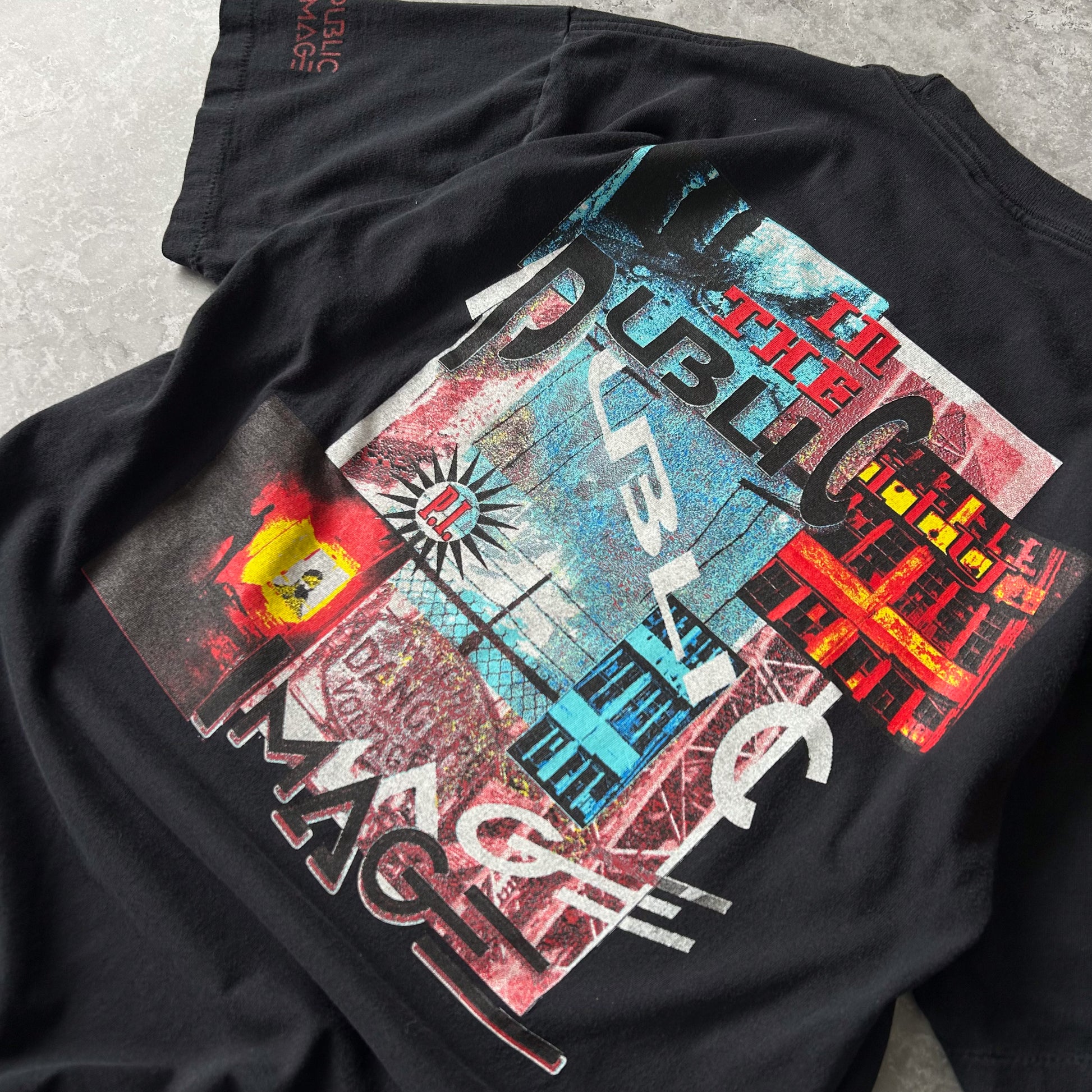 Vintage Men's Single Stitch Public Image Public Image Ltd (PIL) Public Image Ltd Tee