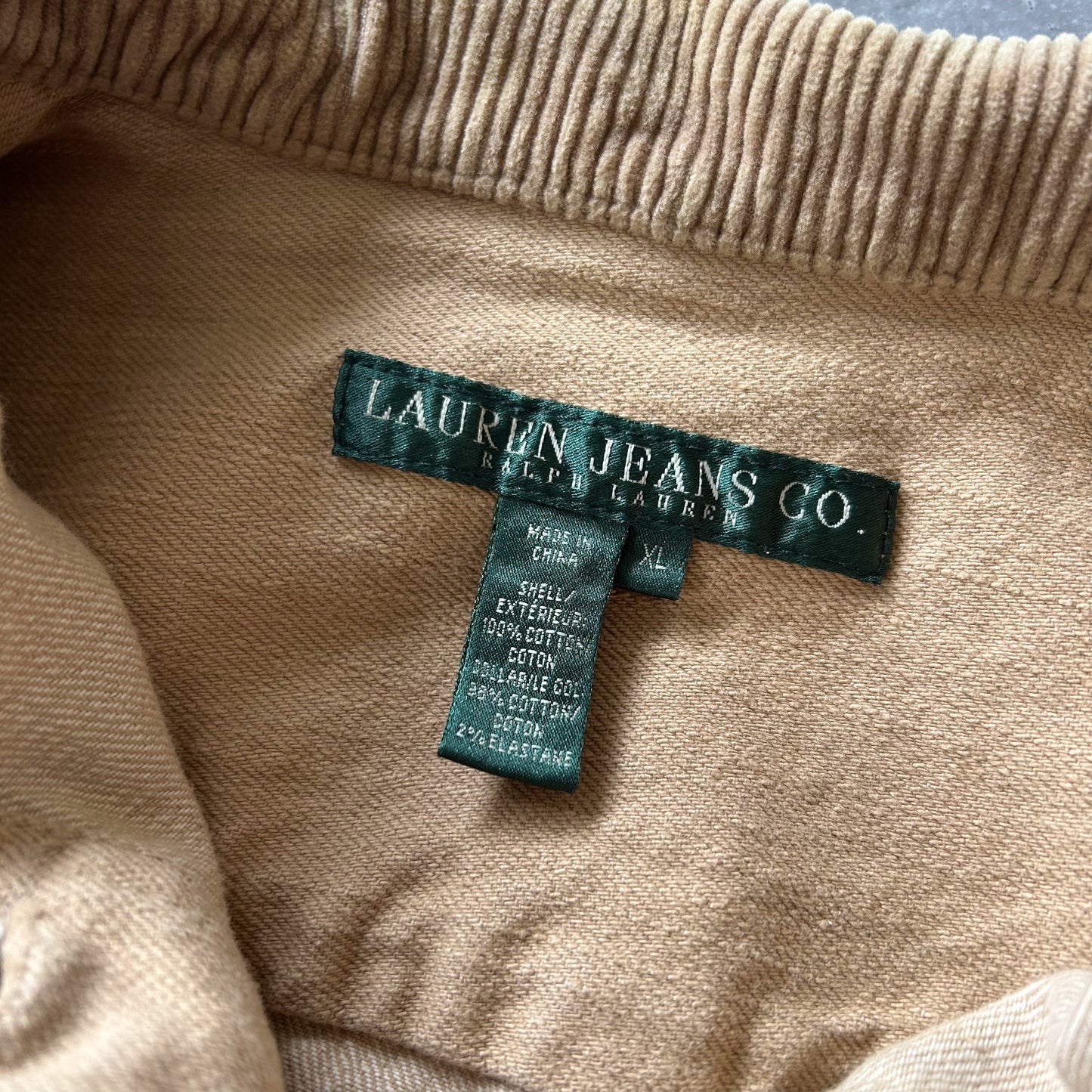 Vintage Women's Lauren Jeans Co. Ralph Lauren Jacket
