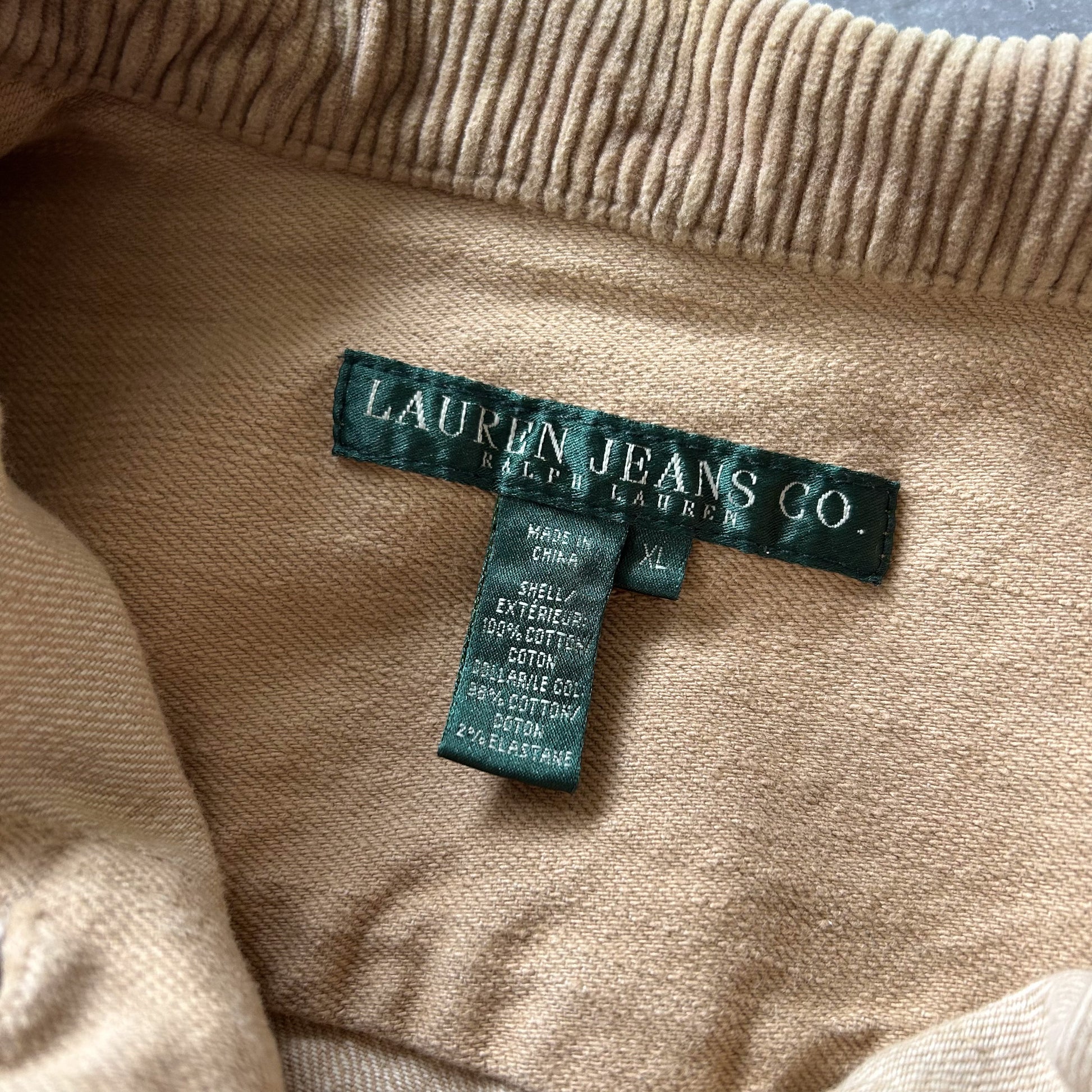 Vintage Women's Lauren Jeans Co. Ralph Lauren Jacket
