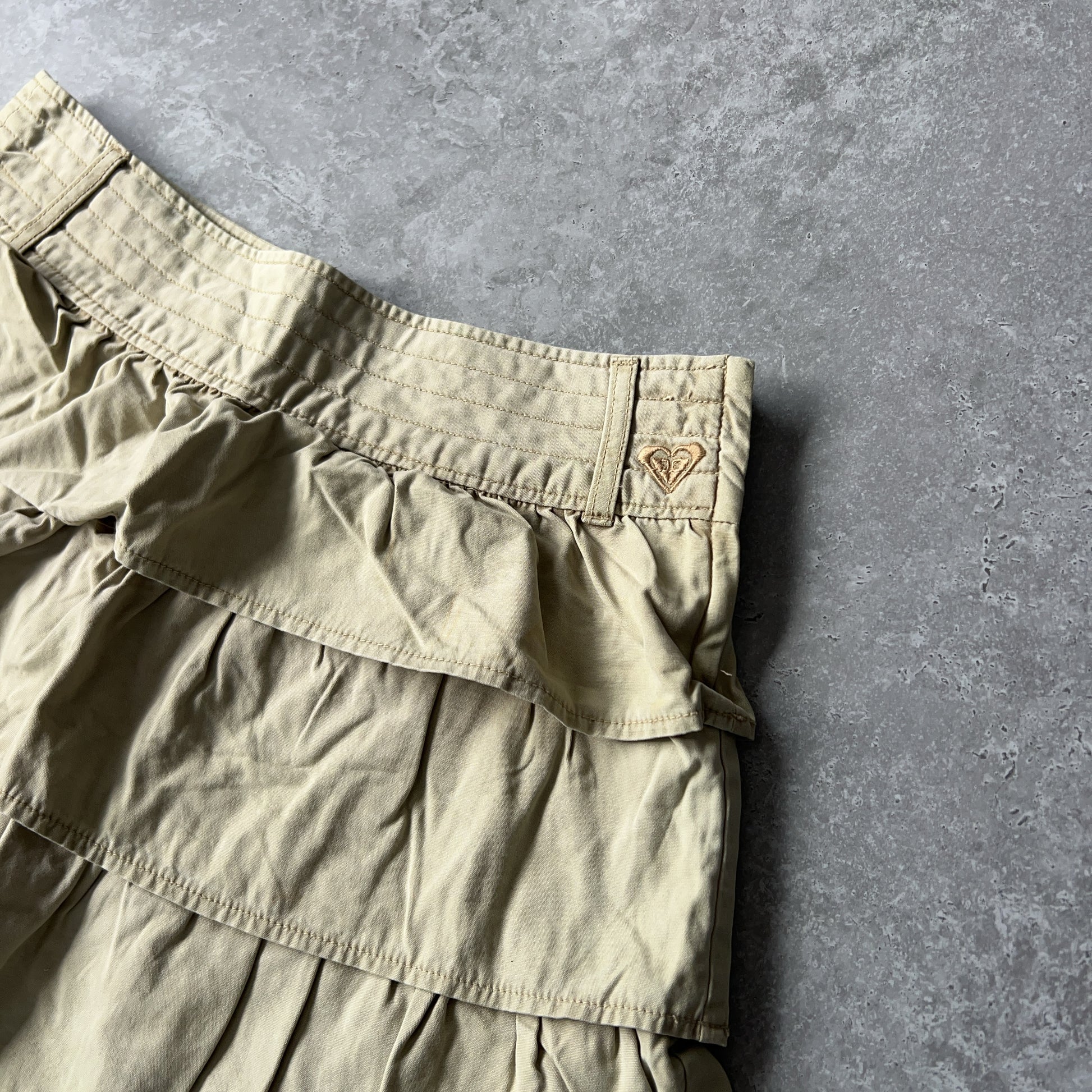Vintage Women's Roxy Ruffle Skirt