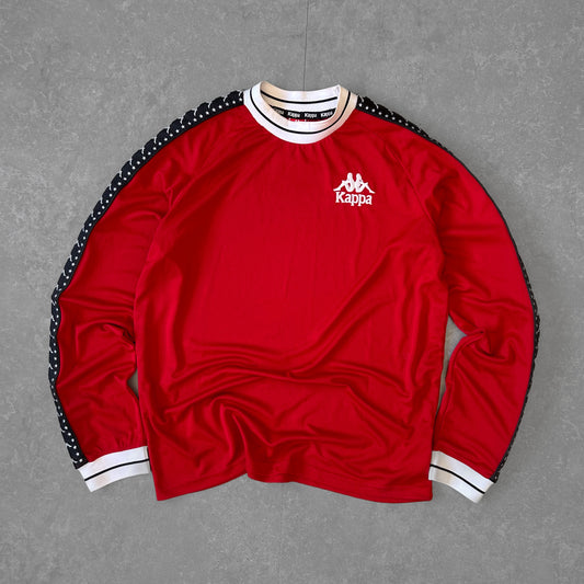 Kappa Red Long Sleeve Active Top