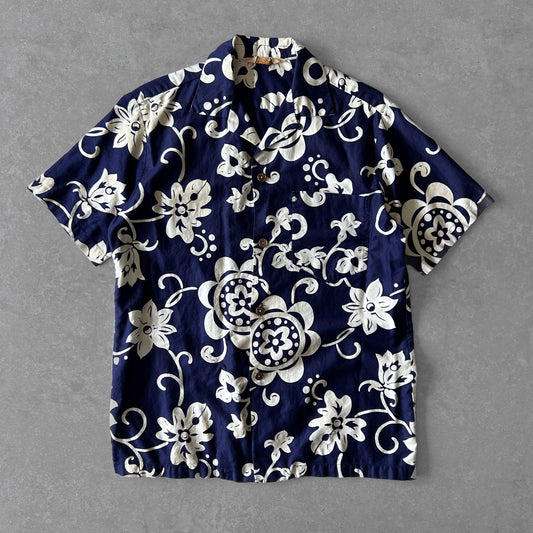 Vintage Royal Hawaiian Floral Short-Sleeve Shirt