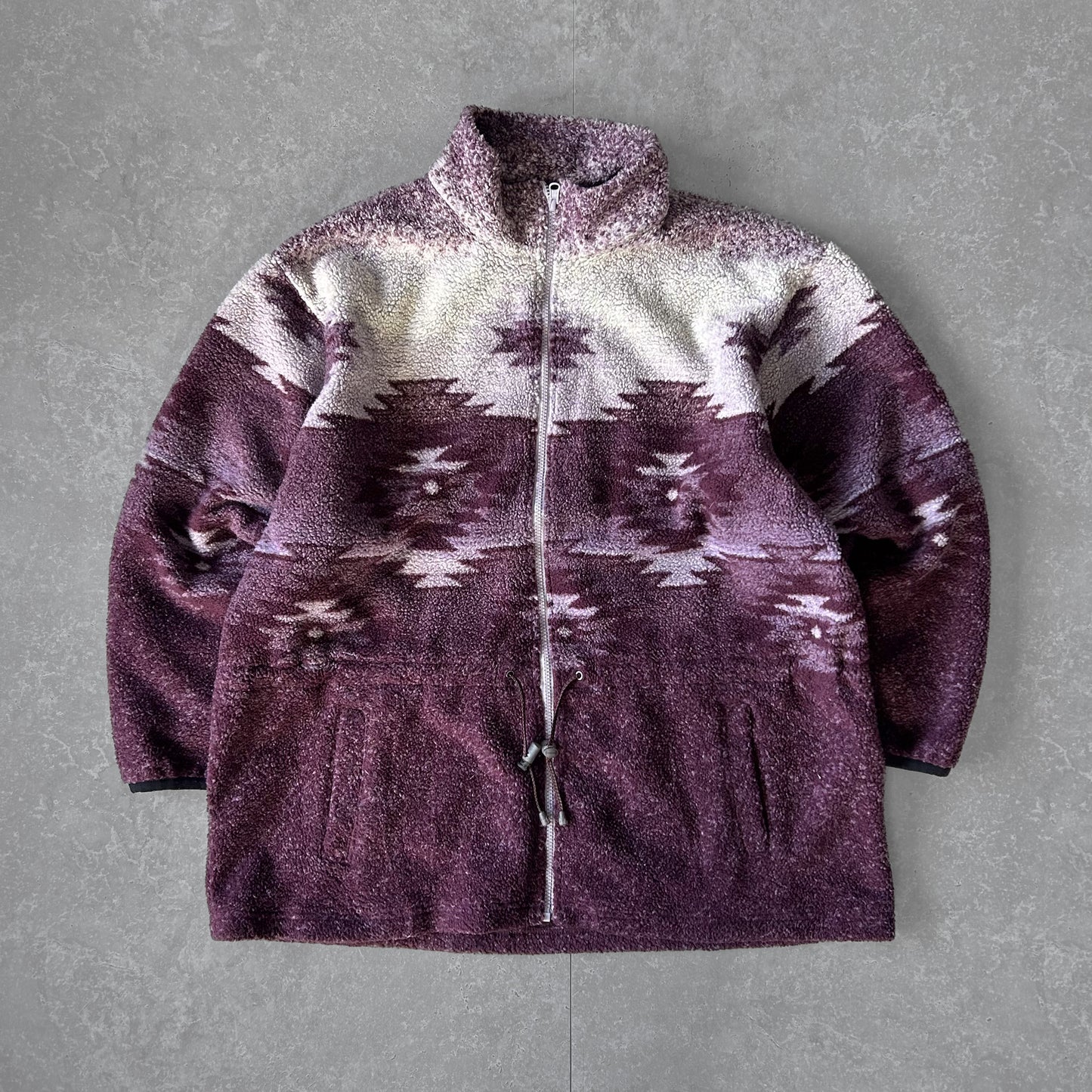 Cabela's Women's Purple Aztec Fleece Jacket