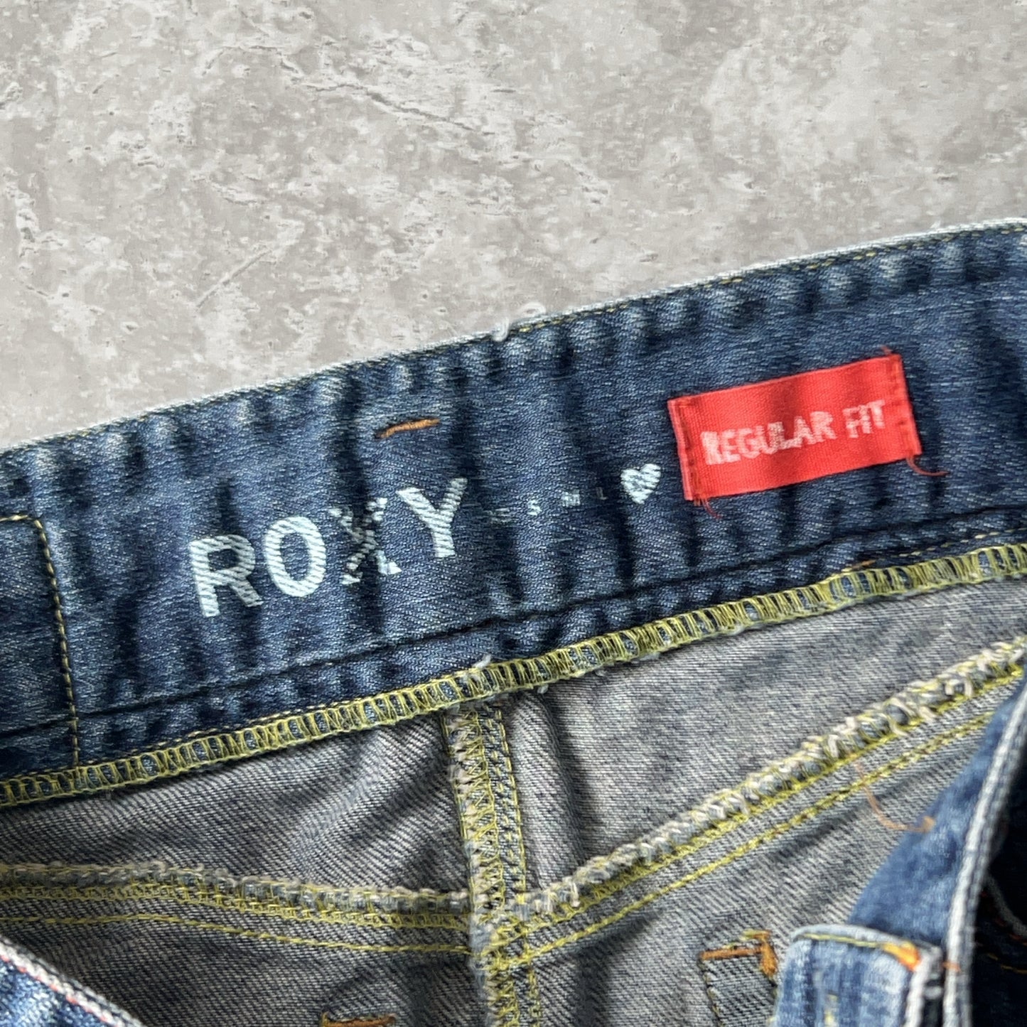 Vintage Women's Roxy Medium Wash Skirt