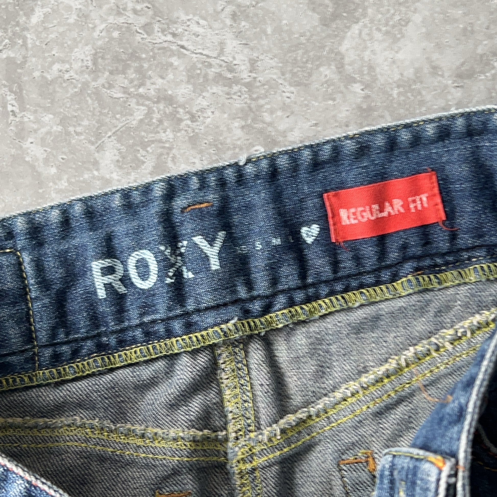 Vintage Women's Roxy Medium Wash Skirt