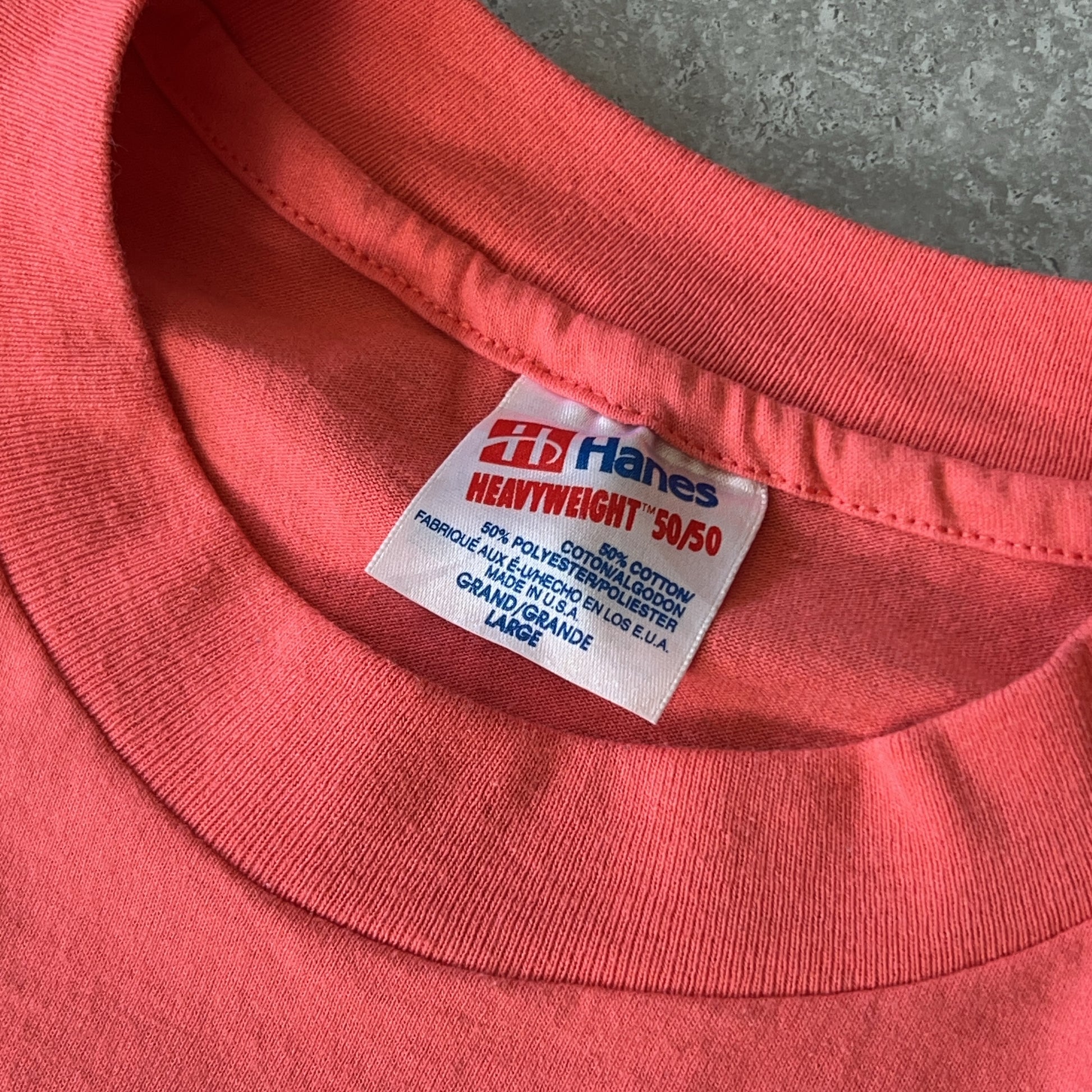 Vintage Men's Single Stitch Hanes Stone Mountain Georgia Tee