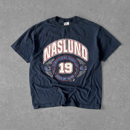 Navy Vancouver Canucks Hockey Tee