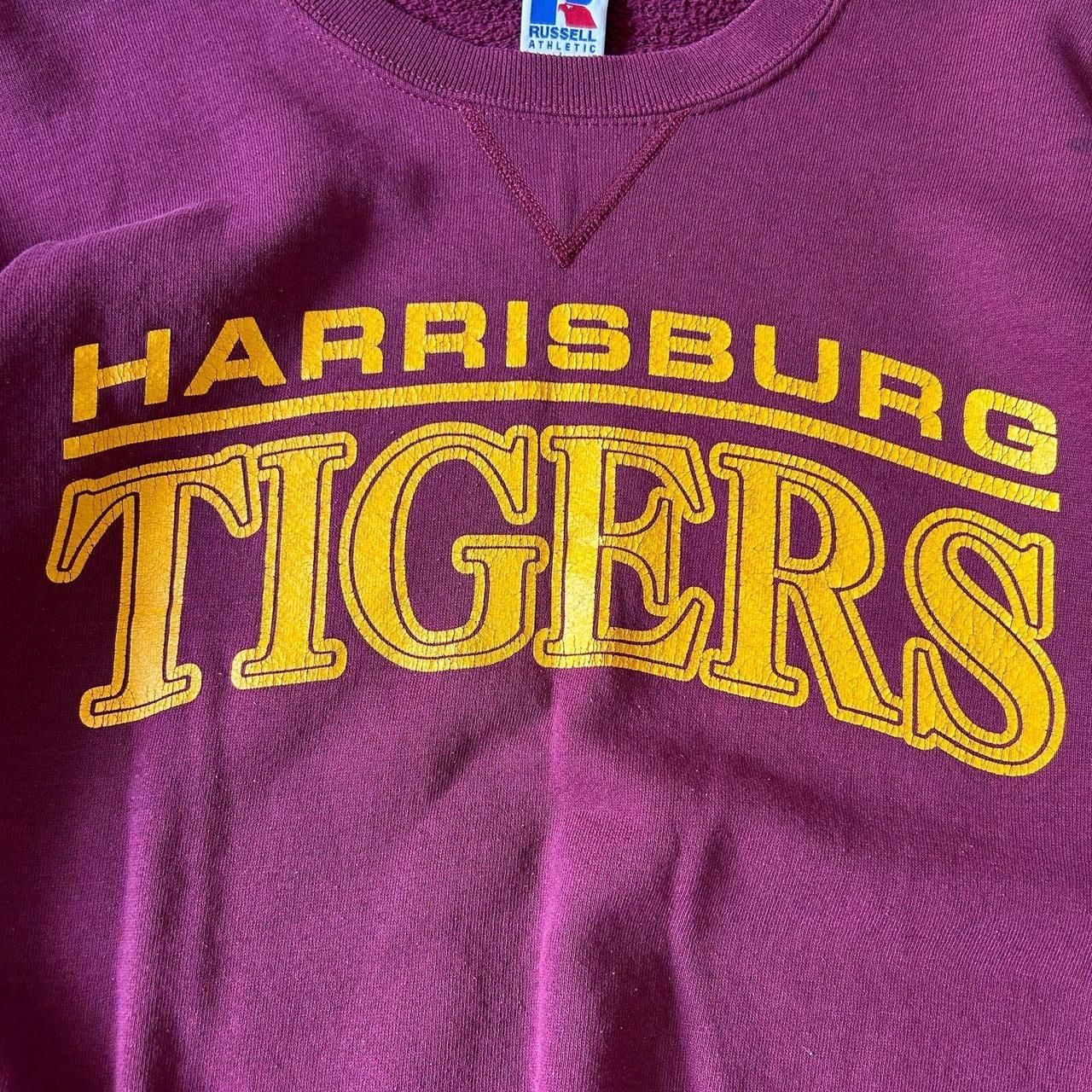 1990s - vintage russell athletic harrisburg tigers sweatshirt