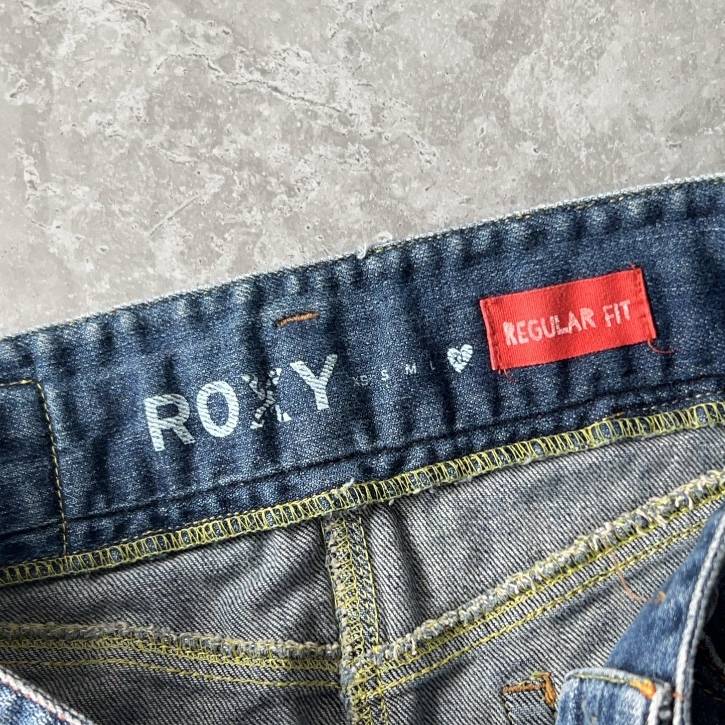 Vintage Women's Roxy Medium Wash Skirt