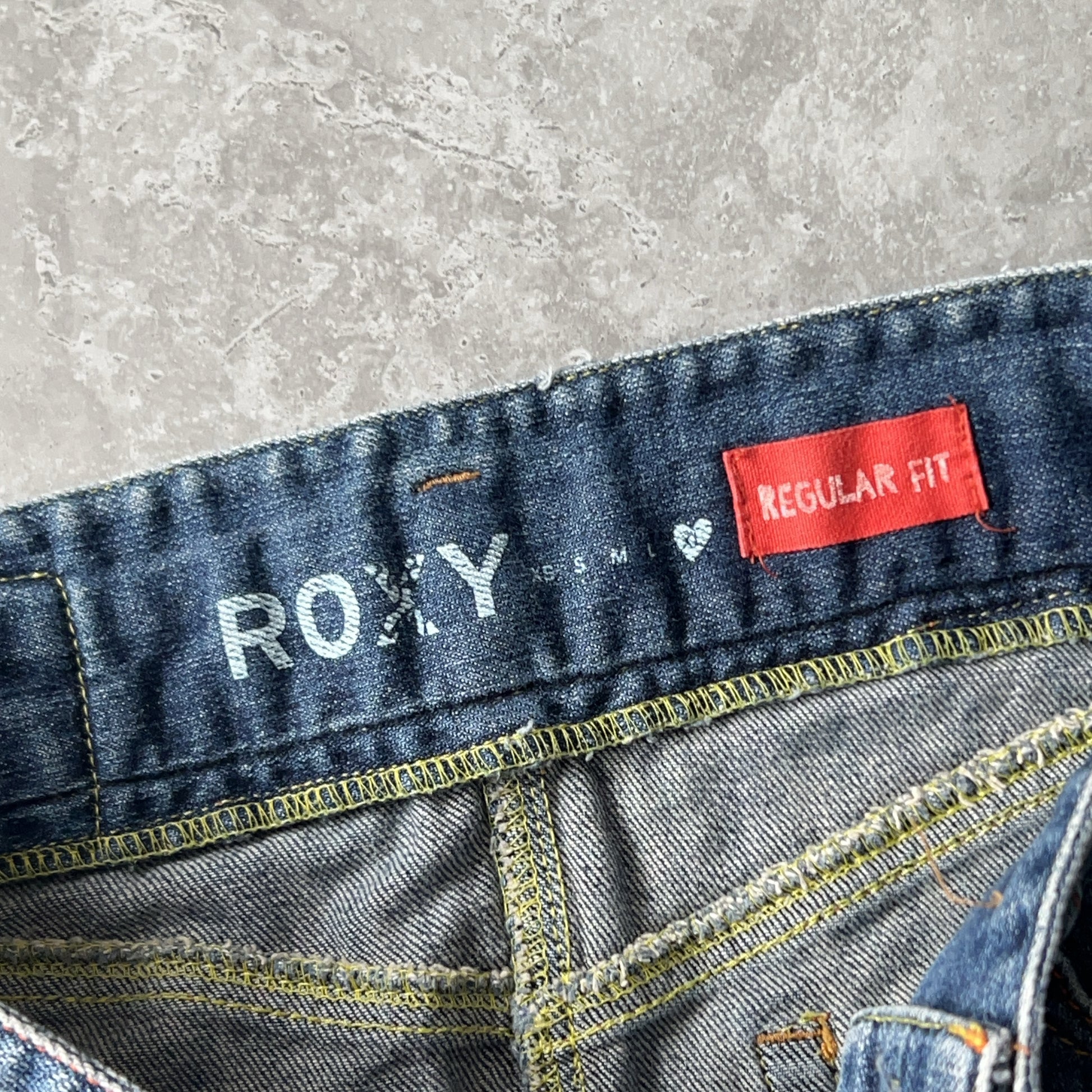 Vintage Women's Roxy Medium Wash Skirt