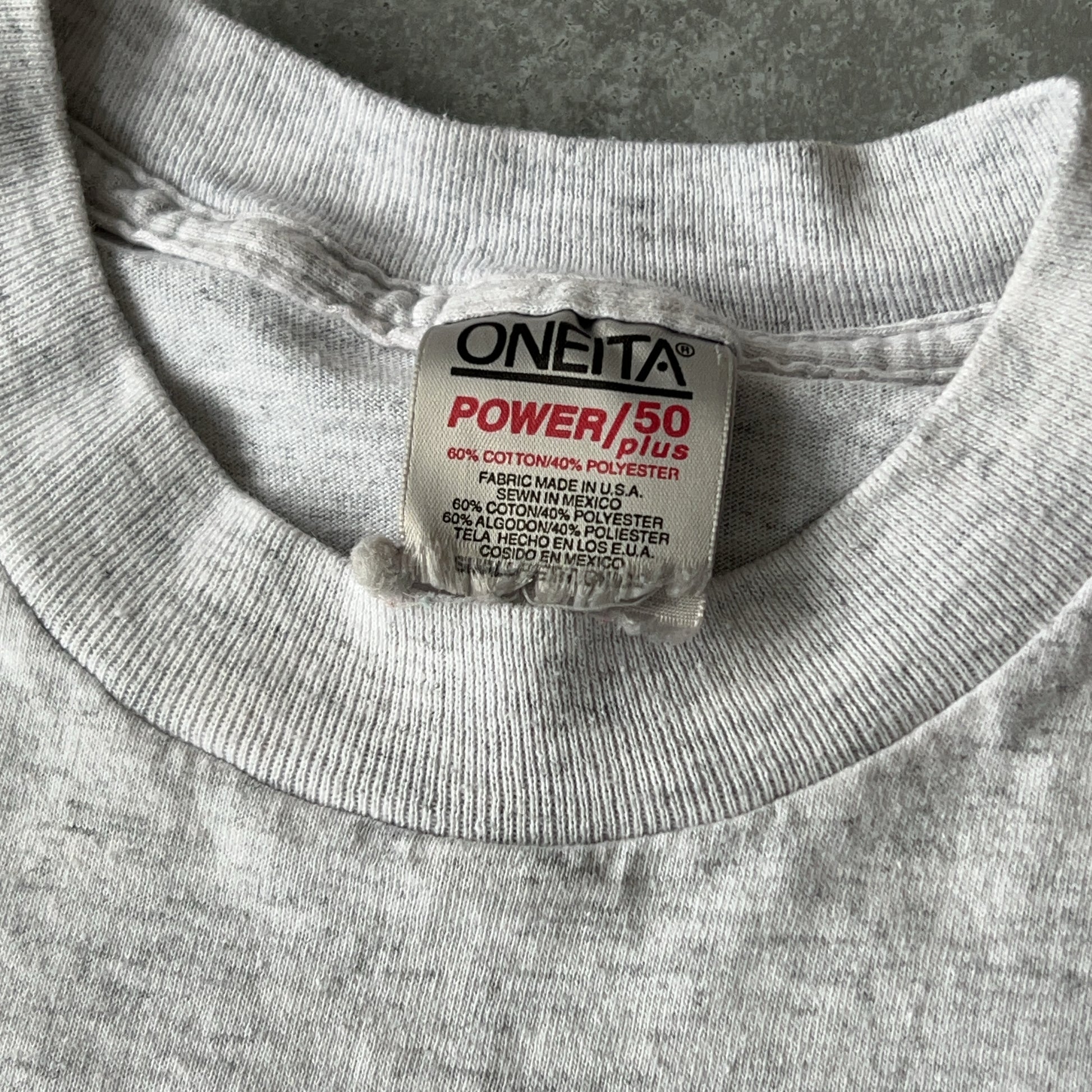 Vintage Men's Single Stitch Oneita Summer Soccer Camp Tee