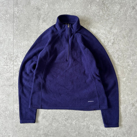 2000s - patagonia women's purple capilene fleece pullover