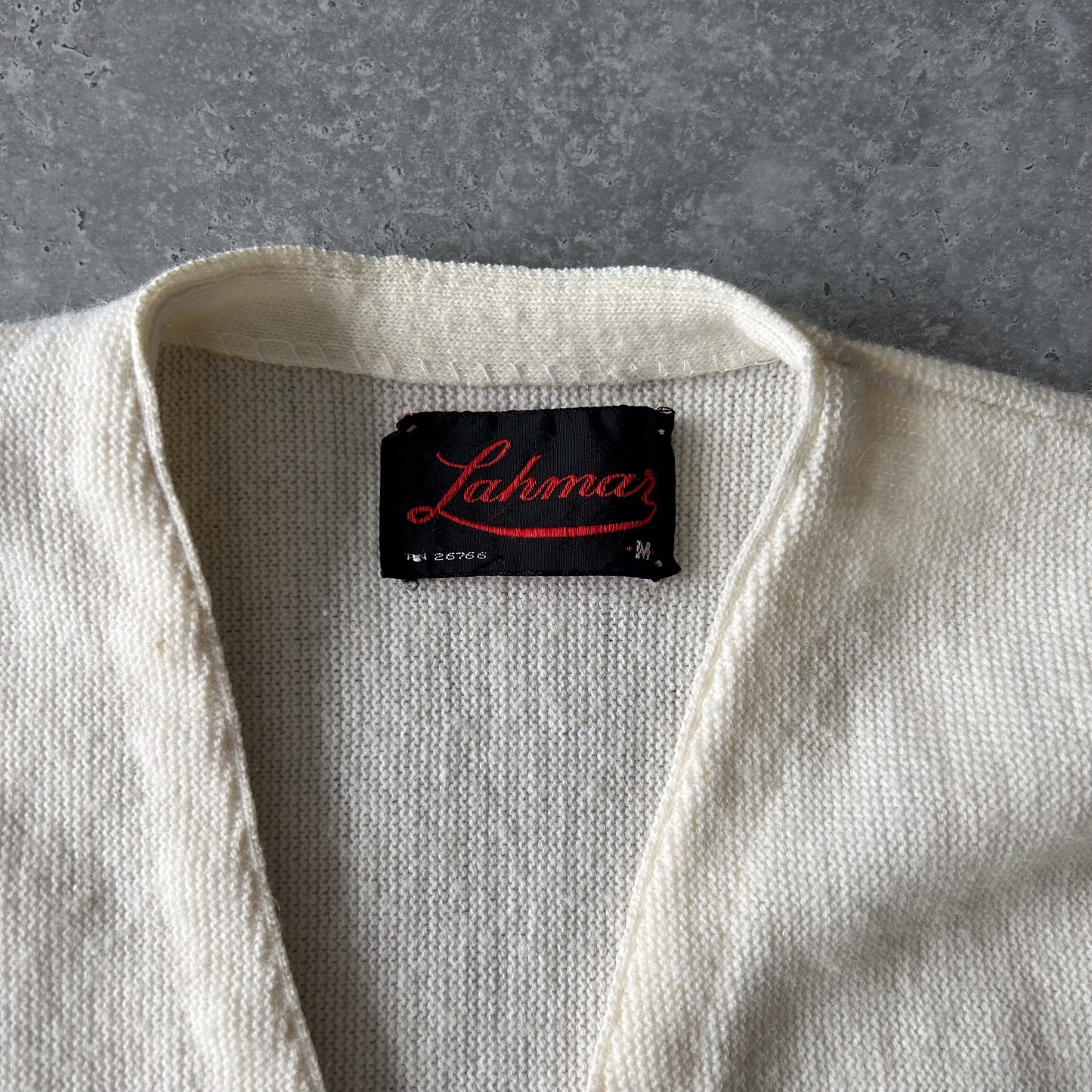 Vintage | Vintage Lahmar Cream Cardigan