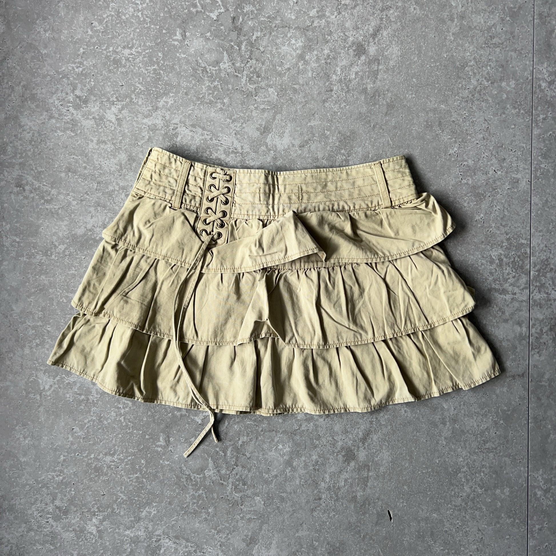 Vintage Women's Roxy Ruffle Skirt