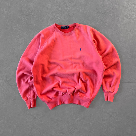 Vintage Polo Ralph Lauren Coral Crewneck Sweatshirt