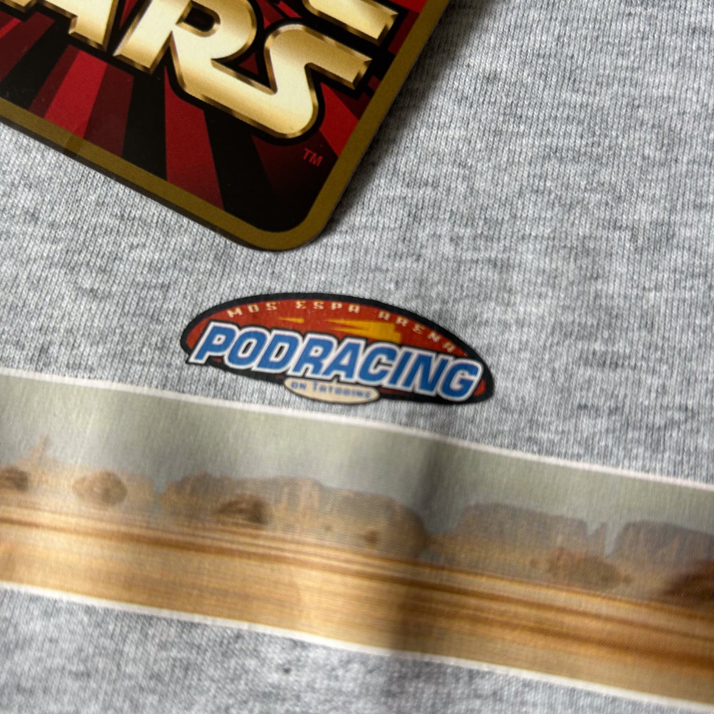 1999 - star wars episode one phantom menace podracing t-shirt