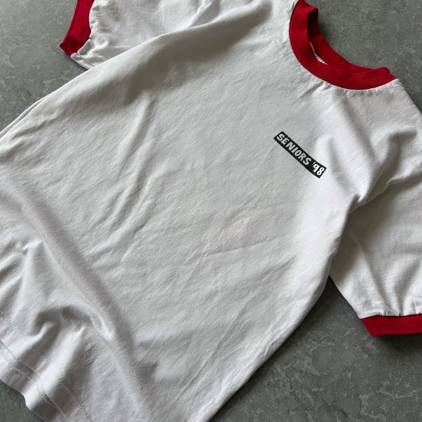 Vintage Men's Single Stitch Anvil Seniors '98 Tee