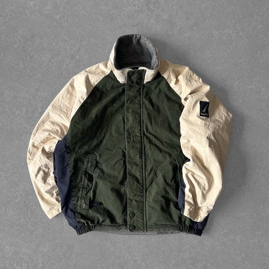Vintage Nautica Color-Block Windbreaker Jacket